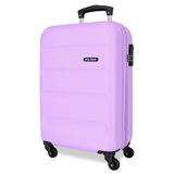 Roll Road Flex hardcase koffer van ABS, paars, handbagage