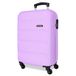Roll Road Flex hardcase koffer van ABS, paars, handbagage