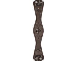 Comfort Short Leather Girth - Brown - Dressage - Horse