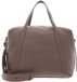 Coccinelle Leren schoudertas handtas Nory Grained Leather Handbag Warm Taupe