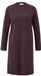 s.Oliver Robe en maille bordeaux