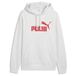 PUMA Sportsweatshirt 'ESS No. 1' rood / wit gemêleerd