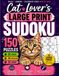Cat Lover's Large Print Sudoku
