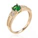 Cilla Jewels Damesring met Groene Zirkonia-20mm