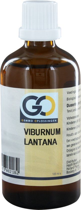 GO Gemmo Oplossingen GO Viburnum lantana bio 100 Milliliter