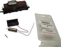 Minitrix micromotor NM001G N ombouwset voor V 60, BR 261, SNCB BR 260