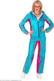 Widmann Rave Op Soundwaves Retro Trainingspak Blauw Kostuum