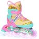 Skates en ligne réglables pour filles en 4 tailles