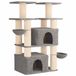 vidaXL Arbre à chat gris clair 147 cm