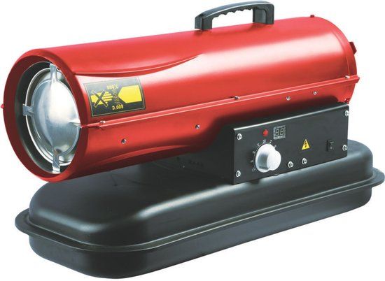 Perel FT120C Heteluchtkanon - 20000W - Diesel/Kerosine - 220-300 m² - Rood