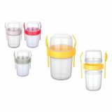 Titiz Broodtrommel lepel vork 650 ml 10 x 9 x 15 cm