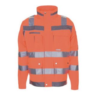 PLANAM Veiligheidswerkjack Plaline - Oranje / Zink - Maat 58