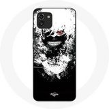 Maniacase Tasje voor Samsung Galaxy A03 Anime Tokyo Ghoul pure horror Ken Kaneki