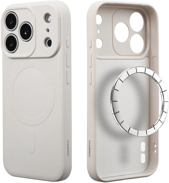 imoshion Color Backcover met MagSafe voor de Apple iPhone 17 Pro Max - Beige