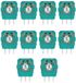 OEM OrangeCartB.V. Geschikt voor PS5 controller 10-delige joystick potentiometer sensor reparatieset, 3D joystick as weerstand reparatie onderdelen
