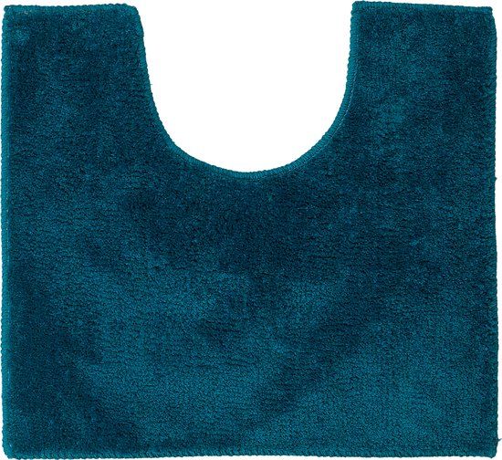 Sealskin Doux Toiletmat - 45x50 cm - Petrol - Polyester - Shaggy