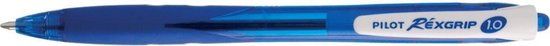 Pilot Rexgrip Begreen Balpen Blauw 0.32mm - 10 Stuks