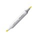 COPIC Sketch Marker Type Y - 06, Geel, professionele brush marker, op alcoholbasis, met één Super Brush punt en één Medium Broad punt