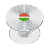 PopSockets Telefoon Grip met Uitbreidende Kickstand, Adhesive Grip - Zilver