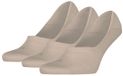 Calvin Klein Footies Heren Mid Cut 3-pack Beige-43/46