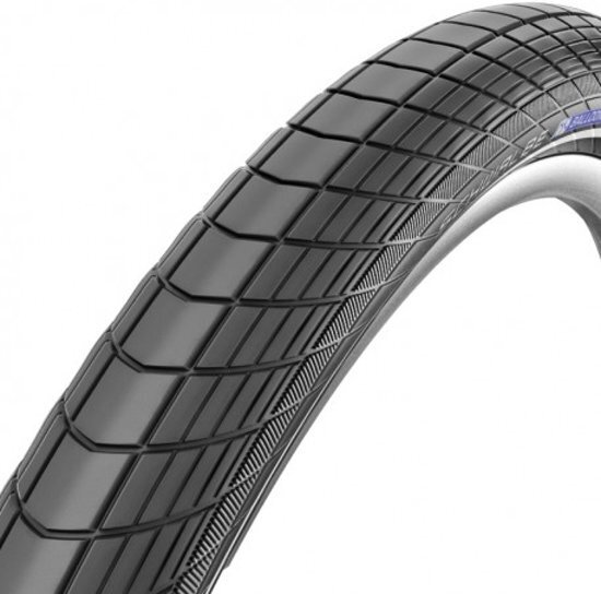 Schwalbe Buitenband 26X2.15 55-559 Reflectie Big Apple Kevlarguard Zwart