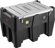 VEVOR Draagbare Dieseltank 484,5L Tanksysteem 12V Transferpomp 45L/min Zwart