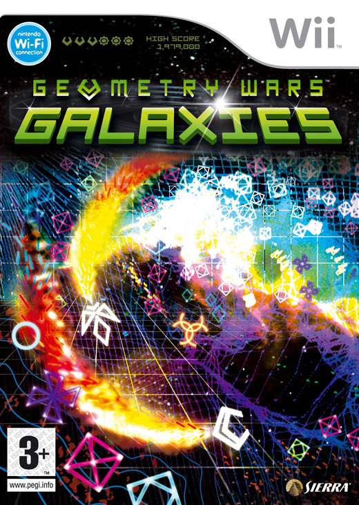 Sierra Entertainment Geometry Wars Galaxies Nintendo Wii