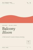 Balcony Bloom: A Field Journal for Container & Balcony Gardening