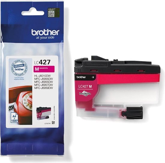 Brother Inkcartridge lc-427m rood