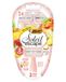 Bic Soleil Escape 3 Peach & Pineapple 3 stk.