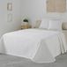 Burrito Blanco Sprei van 100% polyester, 90 cm, wit