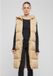 Urban Classics Long Hooded Puffer Mouwloos jacket S Beige