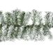 Everlands Dennenslinger/dennen guirlande - groen - besneeuwd - 270 x 9,5 cm - PVC - 160 tips