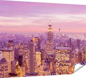 Gards Poster de jardin New York Skyline - 160x120 cm - Décoration de jardin