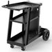 Merkloos Laswagen - Kantelbare tafel - Mobiel - 360° zwenkwielen - 117 kg
