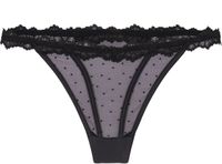 Hunkemöller String Kat Zwart