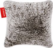 Auronic Coussin chauffant - Teddy - 45x45 - Sans fil - Rechargeable - Coussin électrique - Infrarouge - Gris