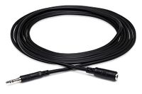 Hosa Technology MHE-125 audio kabel 7,6 m 3.5mm TRS Zwart