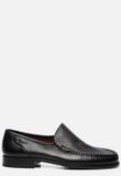 Sioux Slipper Heren Zwart Leer Maat 43.5
