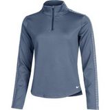 Nike Therma-FIT One Half-Zip Hardloopshirt Dames-Blauw,Wit, Maat XS