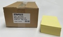 Staples Receptenpapier A6 80 g/m² Geel