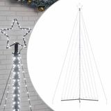 vidaXL LED-kerstboom - 789 LEDs - Koud Wit - 476 cm