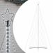 vidaXL LED-kerstboom - 789 LEDs - Koud Wit - 476 cm