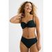 BEACHWAVE bikinibroekje donkergroen/zwart