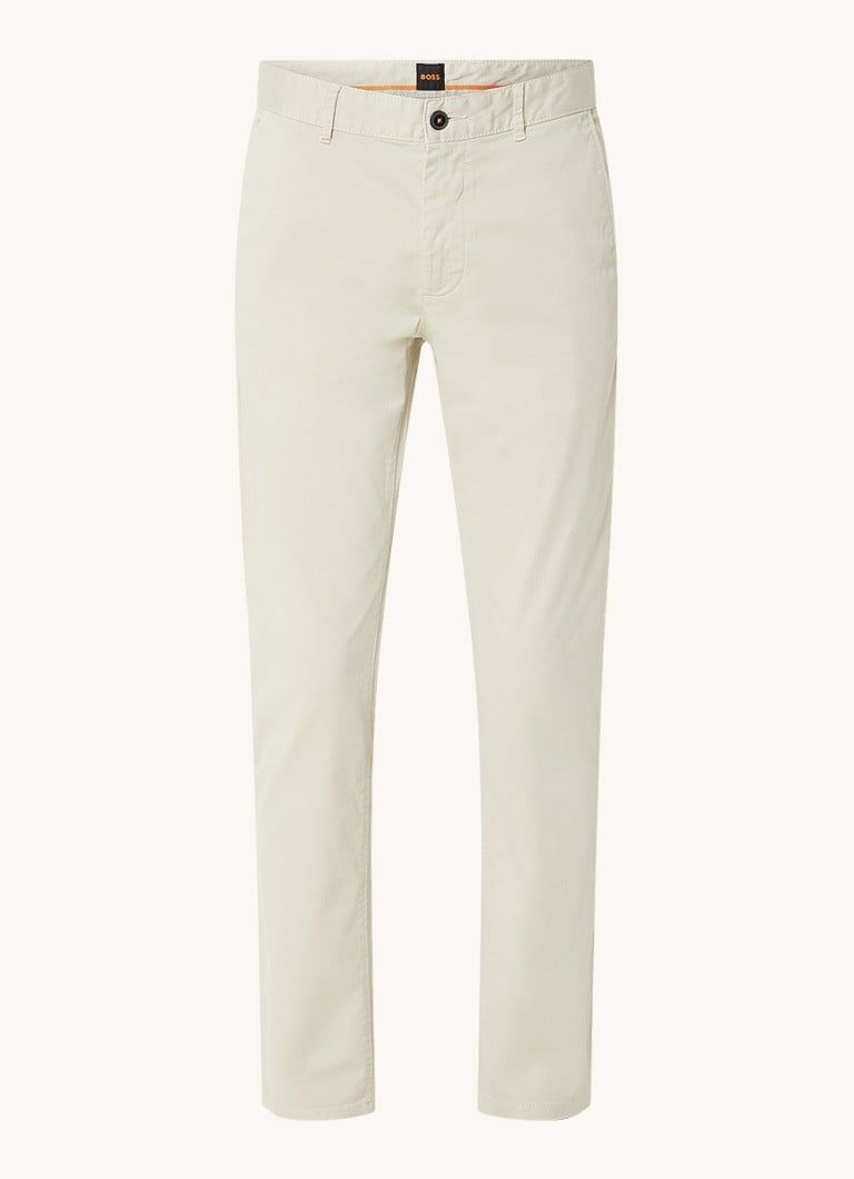 HUGO BOSS Slim fit chino met steekzakken
