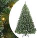 vidaXL Kunstkerstboom met 300 LED, standaard, groen, 210 cm, PE en PVC