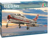 Italeri Modelbouwpakket Vliegtuigen - 2811 North American FJ-2/3 Fury Plastic - 1:48 - Modelbouw