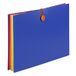 Viquel 126731 Polypropyleen (PP) A4 Envelopmap Liggend Blauw, Groen, Oranje, Roze, Rood, Geel met Elastische band