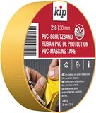 Kip PVC beschermband professionele afplakband voor schilders en schilderwerk, 30 mm x 33 m, geel