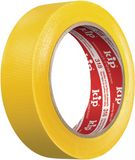 Kip PVC Masking Tape geribbeld 50mm geel - 33m